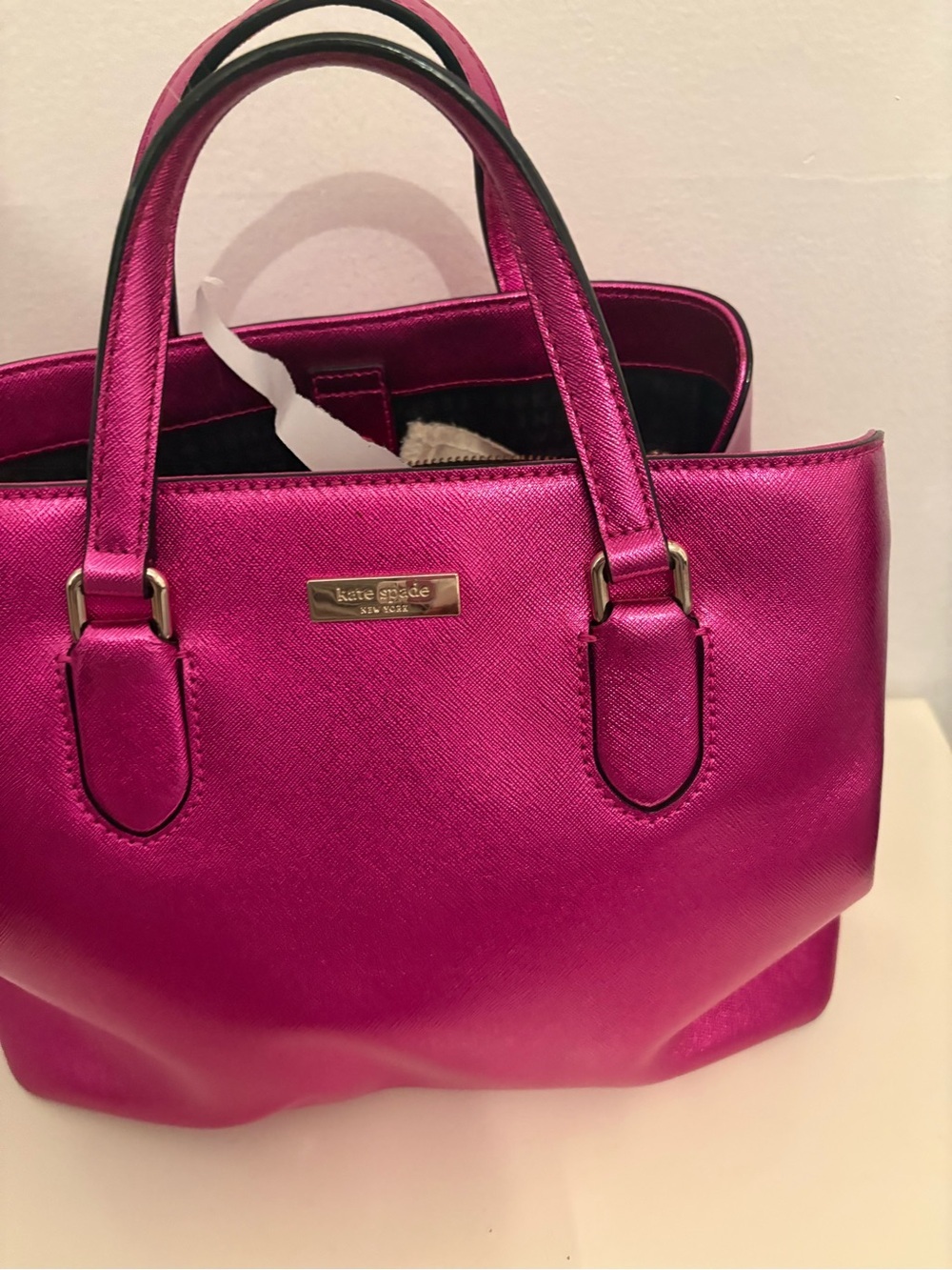 kate spade Metallic Fuchsia Satchel